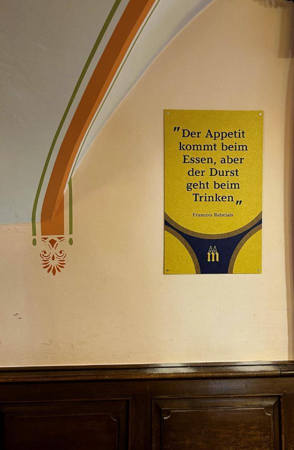 Brauereigasthof Zur Muenz Seit 1586 Günzburg Eksteriør bilde