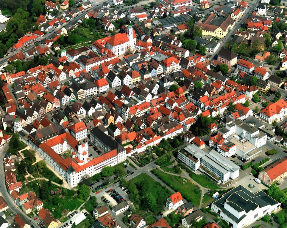 Brauereigasthof Zur Muenz Seit 1586 Günzburg Eksteriør bilde